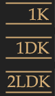 1K 1DK 2LDK